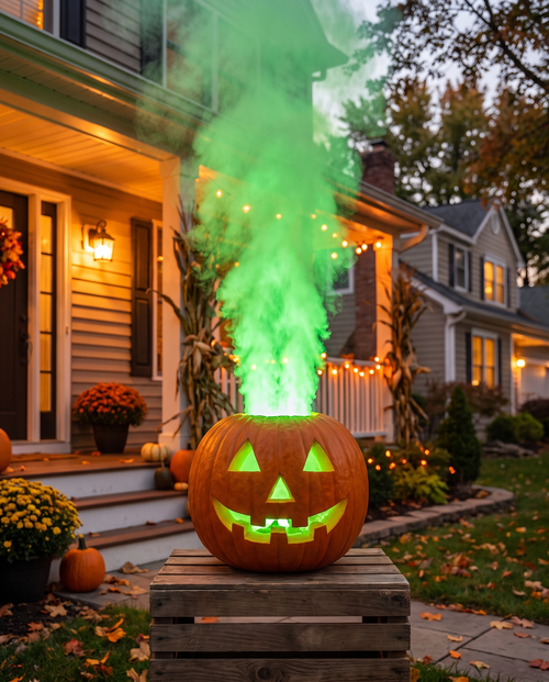 Halloween Pumpkin Fog Machine 🎃
